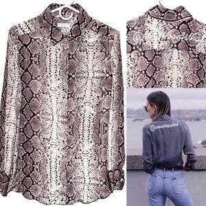 St John Silk Blouse with WeWoreWhat